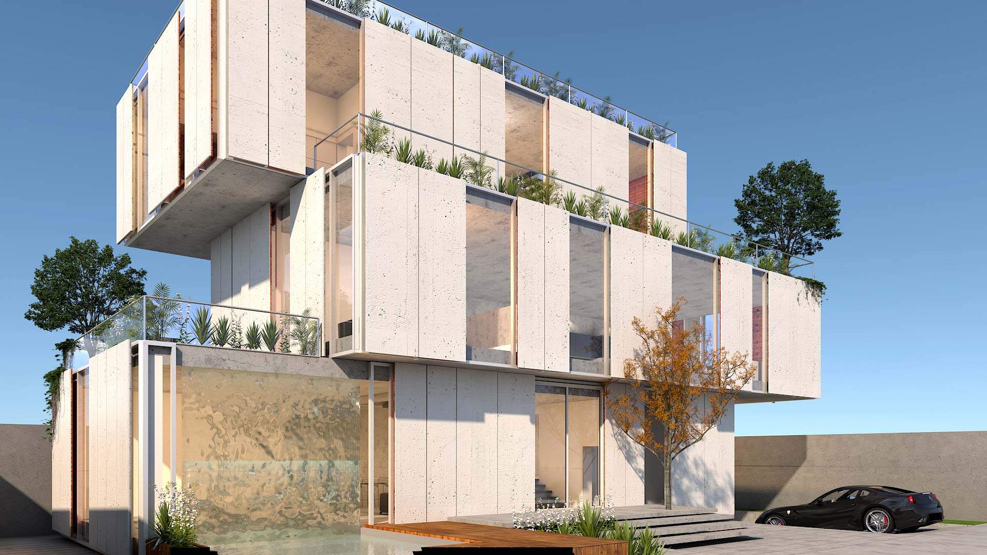 3facade villa, slide no. 1