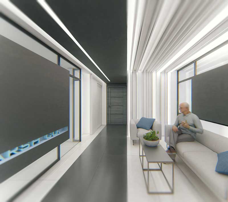 Planca Palace office interior design