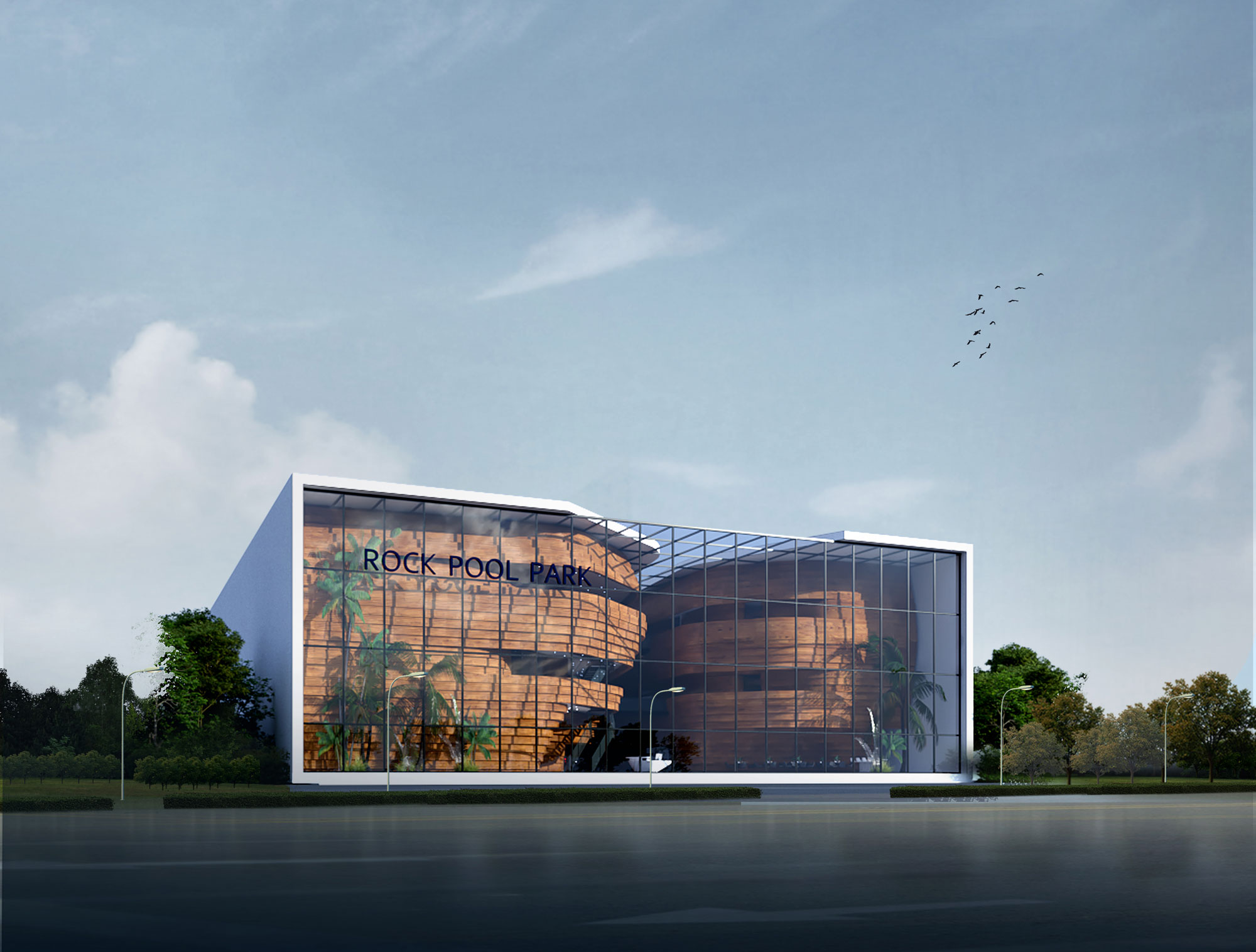 Stone water park, slide no. 1