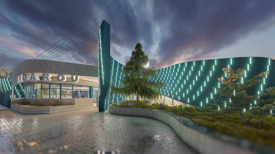 Sobhan Daroo co. entrance gate