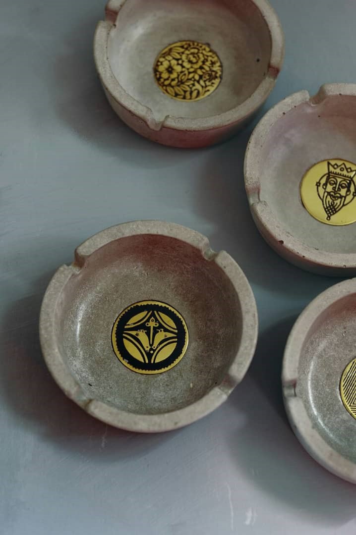 hand made concrete decorative items, slide no. 1